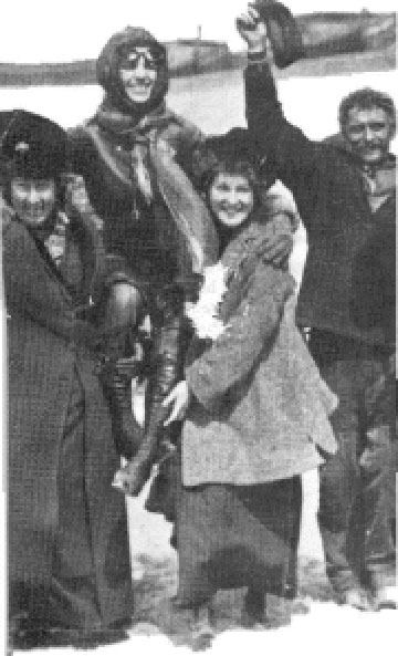 Harriet is greeted in France