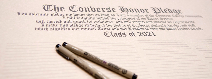 Honor code signing