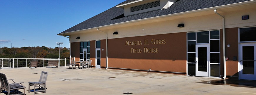 Gibbs Field House Terrace