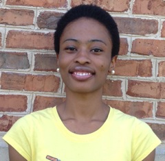 Biochemistry major Lorita Agu