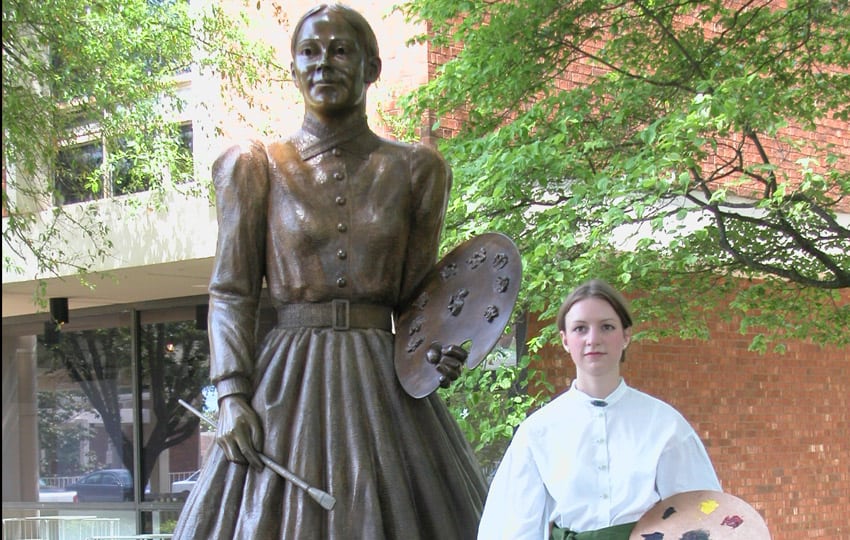History and Art History grad Jane WIlson