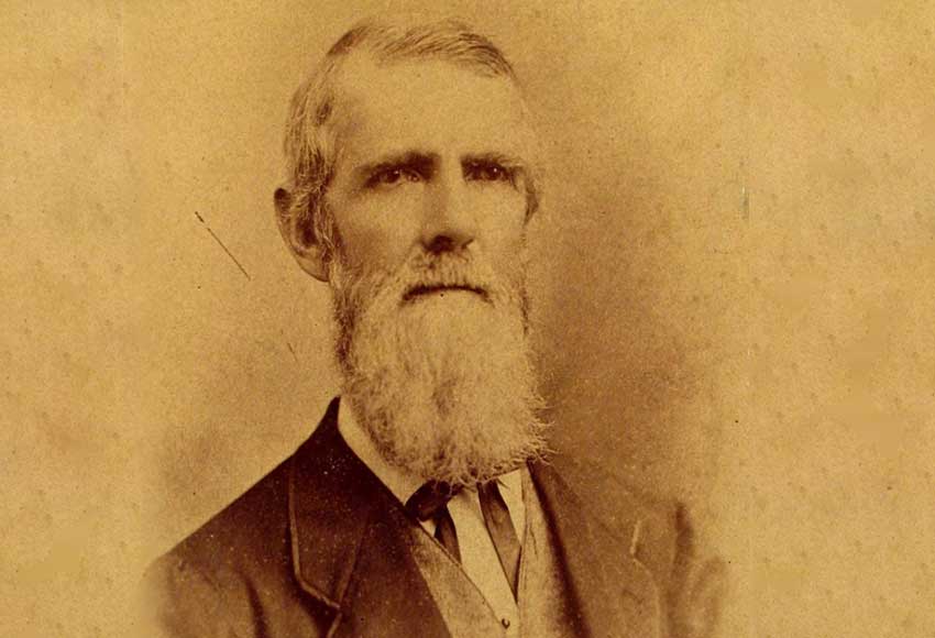 Portrait of botanist Henry William Ravenel