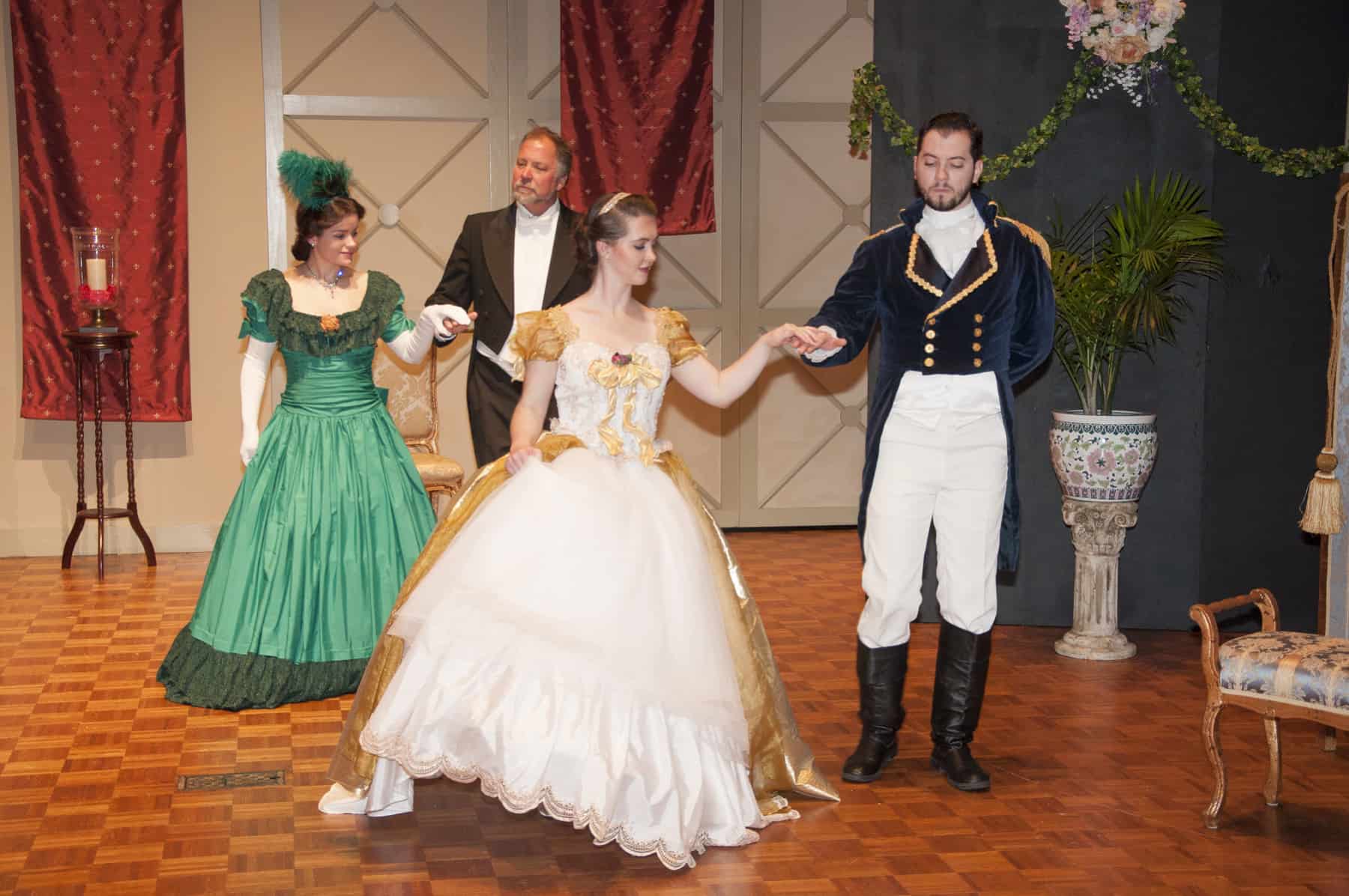 Cendrillon dress rehearsal