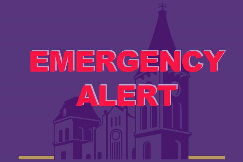 Emergency Alert graphic