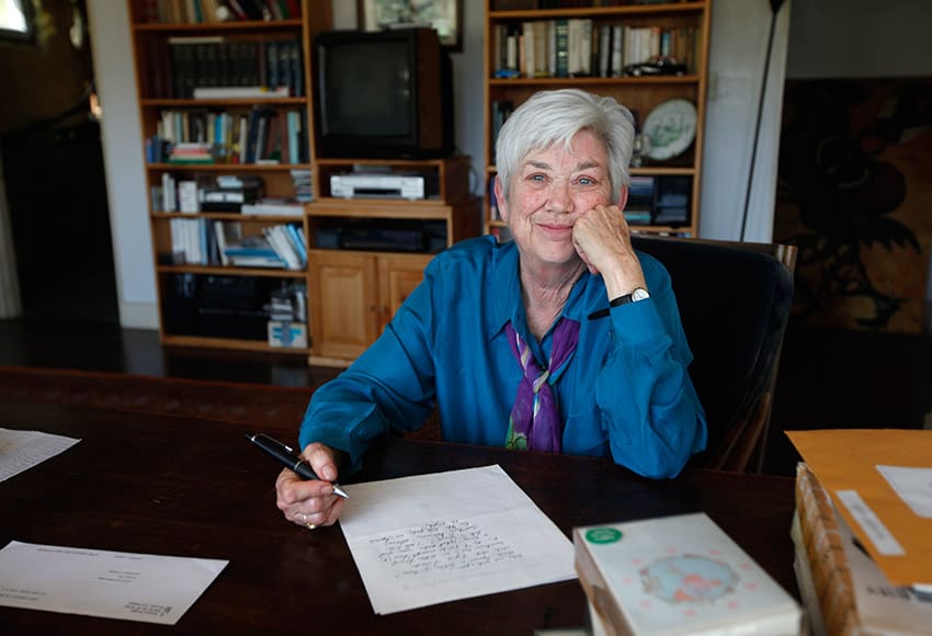 English graduate Ellen Bryant Voigt
