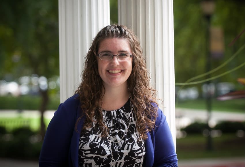 Professor of chemistry Jennifer Hawk
