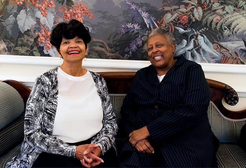 Freida Rodgers Byrd and Margaret Jones Swindler