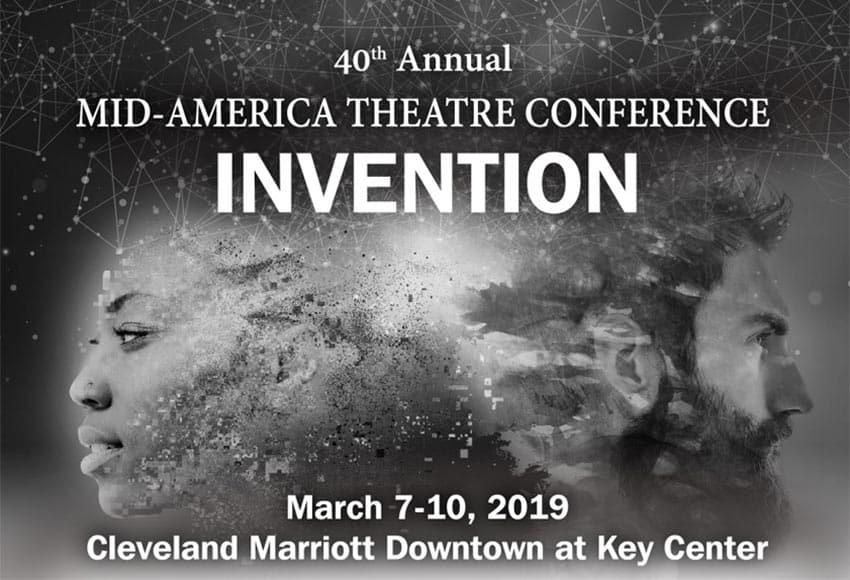Promotional poster from Theatre Conference