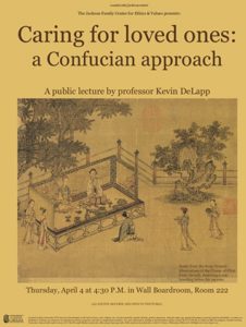 Flyer for Dr. DeLapp's presentation