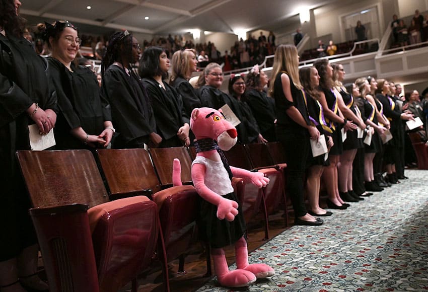 pink-panther-convocation-audience