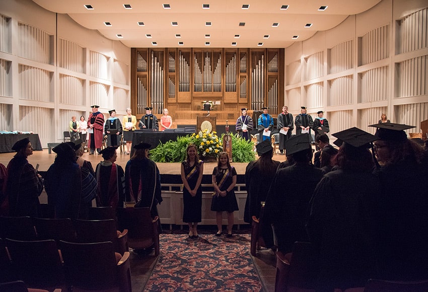2020 Converse College Commencement Graduation announcement