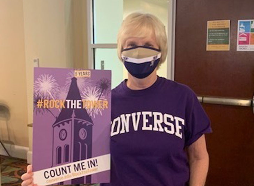 Converse alumni give donate