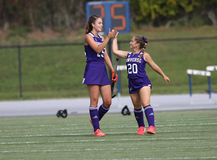 Converse athletics field hockey