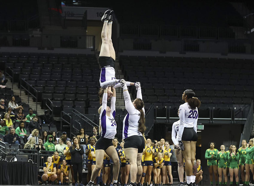 acrobatics tumbling Converse university