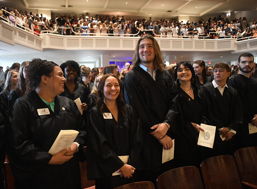 Opening convocation Converse University