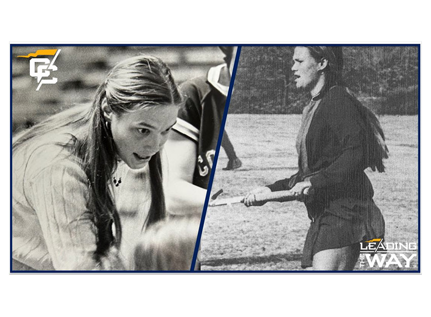 Black and white photos of Margaret Moore