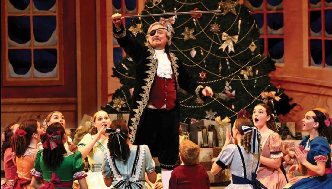 A scene from a performance of The Nutcracker