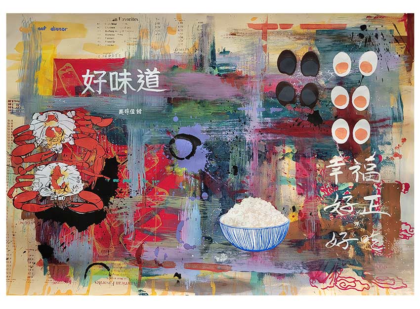 Ni's piece titled Crab Butter All Things Umami