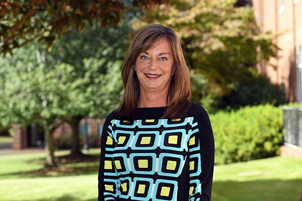 Portrait of Lynn Pettus outdoors