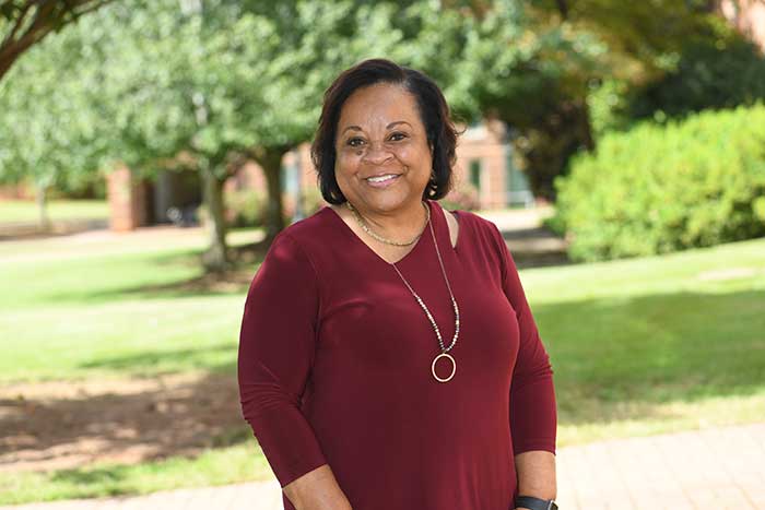 Outdoor portrait of Sandra Beason Watson